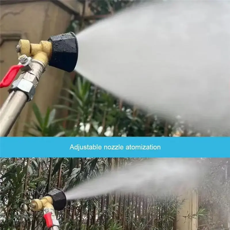 PZHI Atomizing Nozzle Pesticide Sprayer Nozzle Agricultural Irrigation Cyclone Nozzle Garden Pest Control Sprayer Adjustable