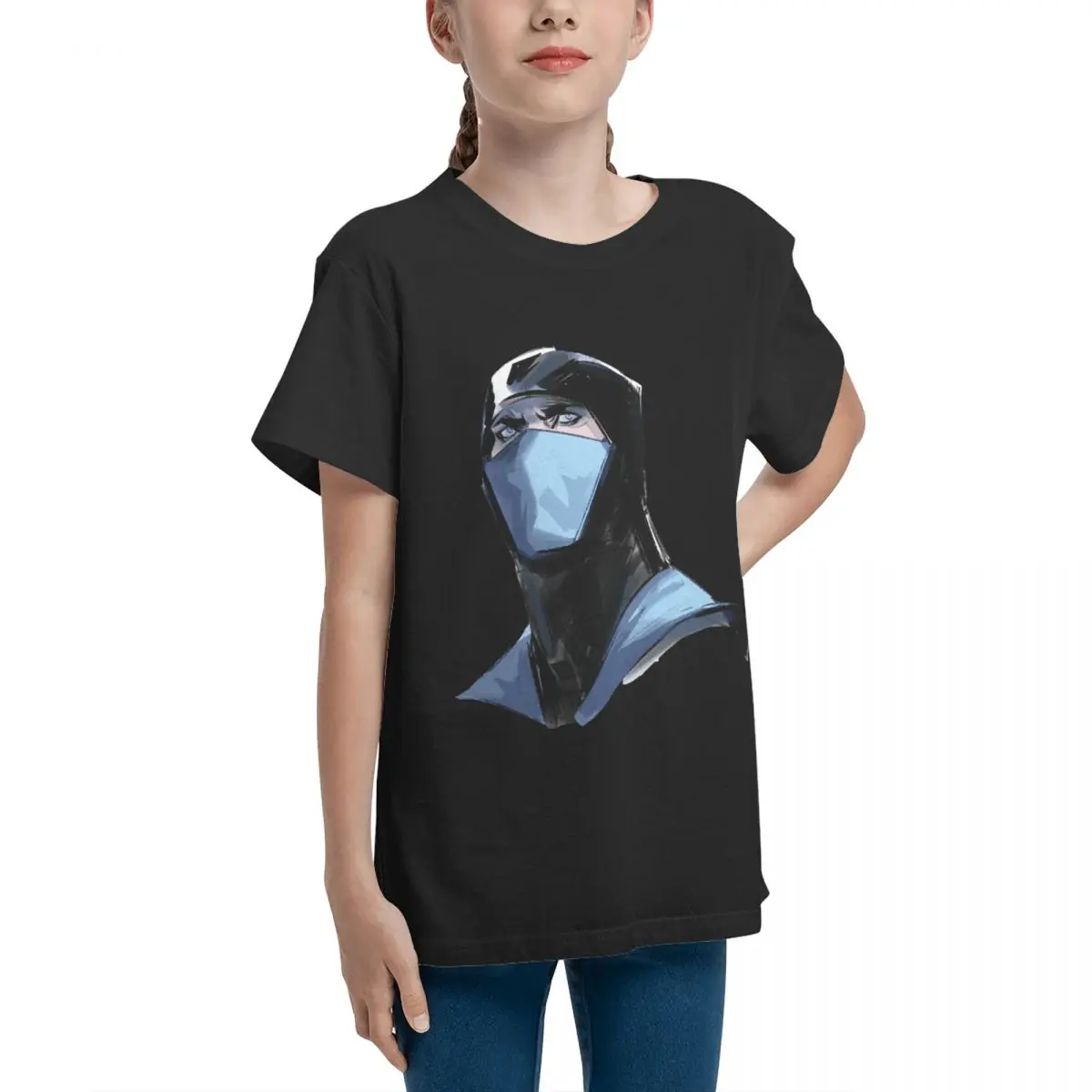 Teeanger Basic Short Sleeve T-Shirt Sub Zero Head Minimal For Sale FreshHigh grade T-shirts Cute Humor Graphic Adolescents