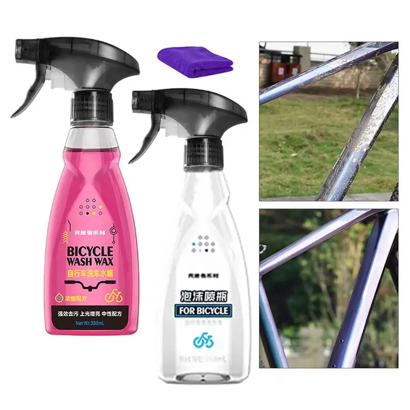 Bikes Rust Remover 350ml Bicycles Cleaner Spray Polish Remover For Fine Wash Foam Bicycles Washing Liquid Car Wash Foam Bicycles