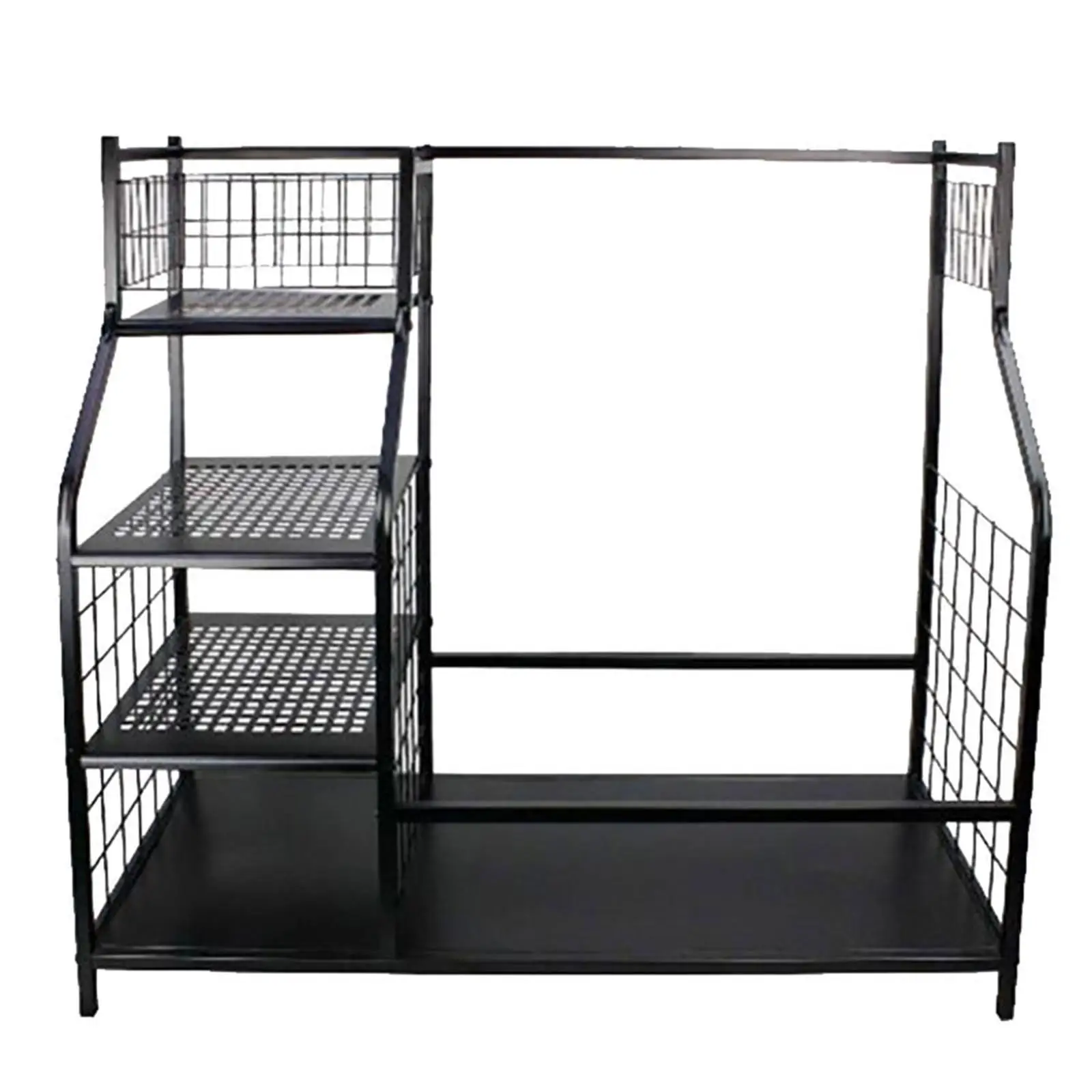 Large Capacity Golf Storage Rack with Multi Tier Organizer Golf Supplies Holder Stand for Garage Warehouse