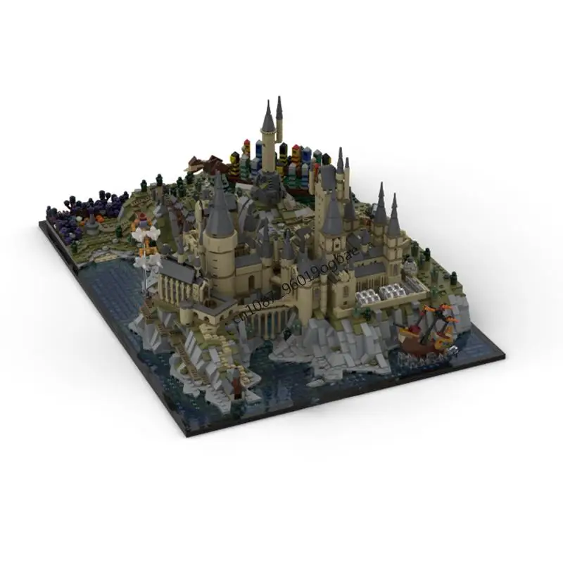 5146PCS Famous magic Movie Harrying MOC Hogwared Castle Model DIY creative ideas Toy Assembly Puzzle Birthday block bricks Gift