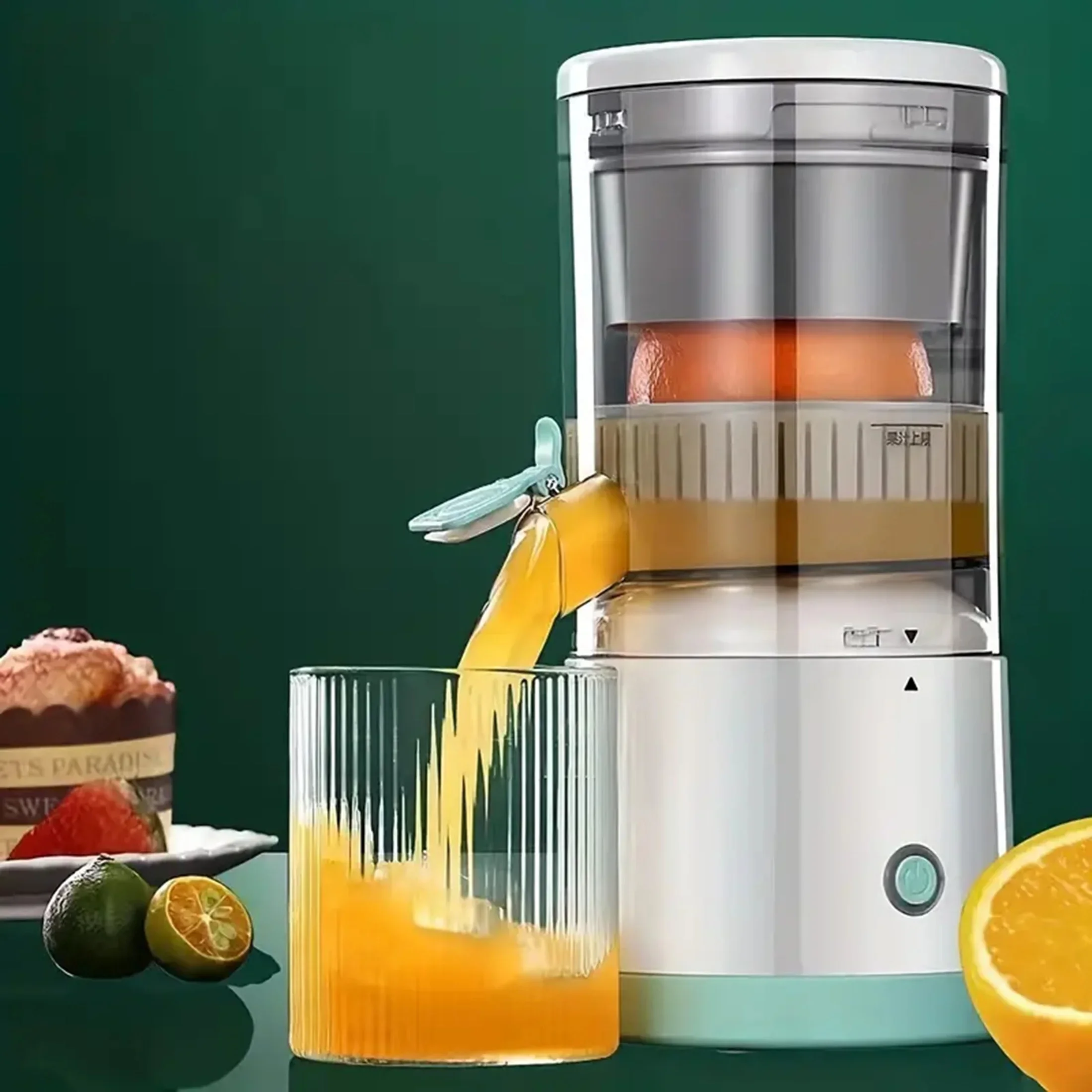 Portable Multifunctional Juicer, Automatic Juicing And Separation- fresh Orange Juice Cup With USB Charging Kitchen Stuff