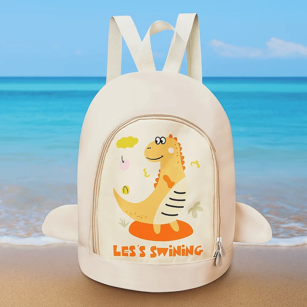 

Portable Cute Shape Children's Swimming Bag Waterproof Animal Pattern Sports Backpack Cute Cartoon Portable Beach Backpack