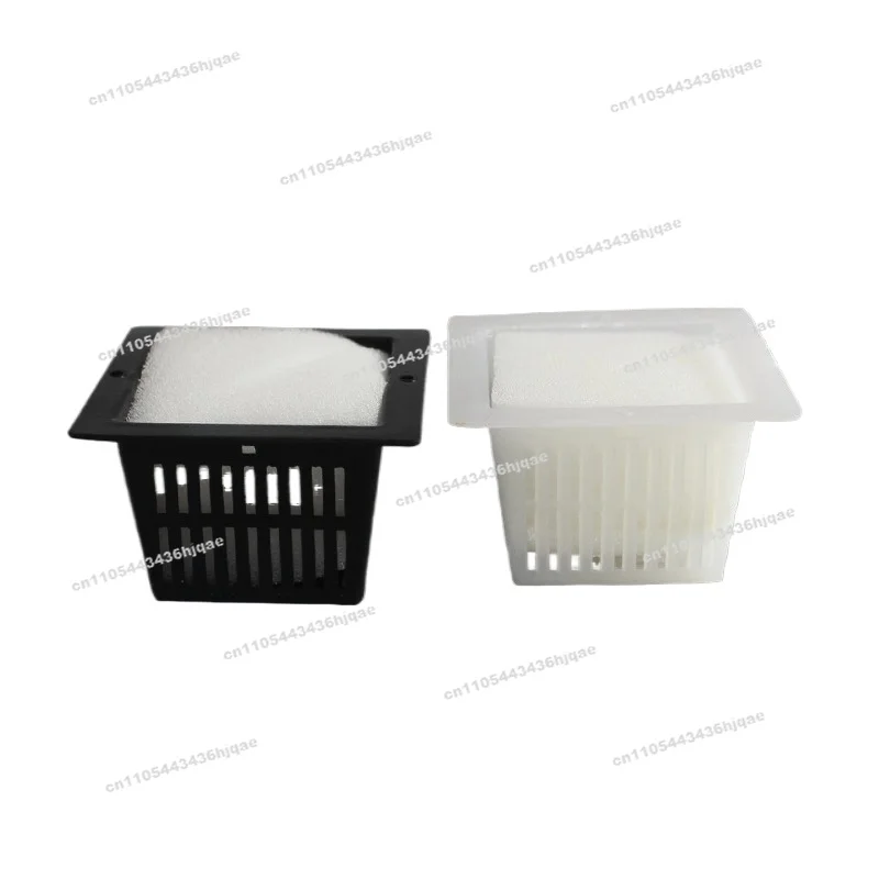 Balcony Greenhouse Vegetables Soilless Cultivation Hydroponic Hydroponic Planting Basket Root Controller No. 4 Square 100 Pcs