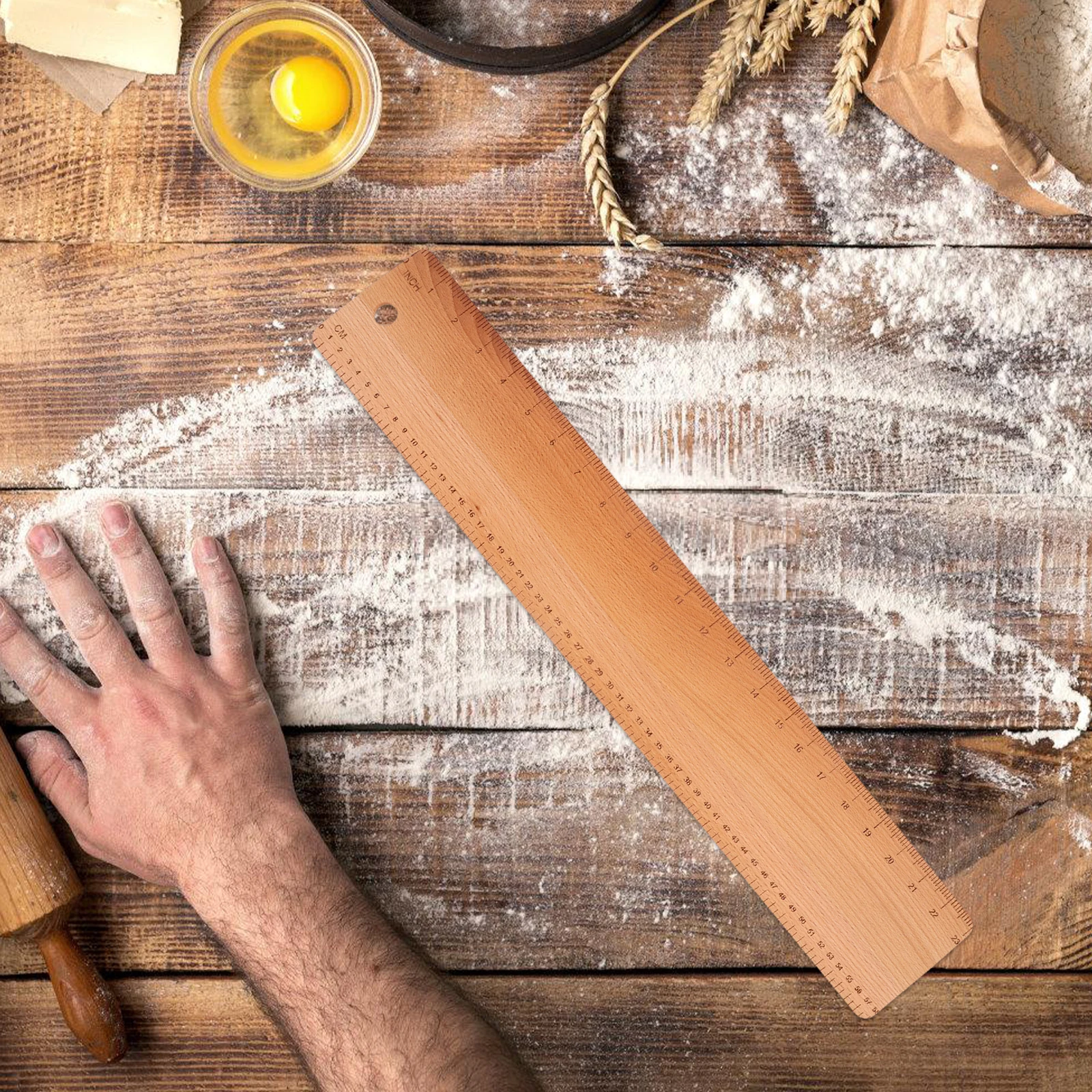 

Dough Transfer 58x12x0.5cm Wooden Board for Baking Baking Supplies Supplies Lightweight Durability