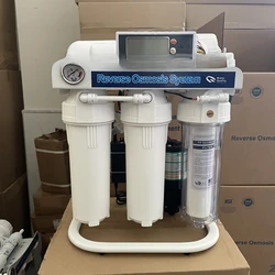 400/600gpd Water Purifier Reverse Osmosis System Pure Water Machine Reverse Osmosis Water Filter Automatic Flush Aquarium System