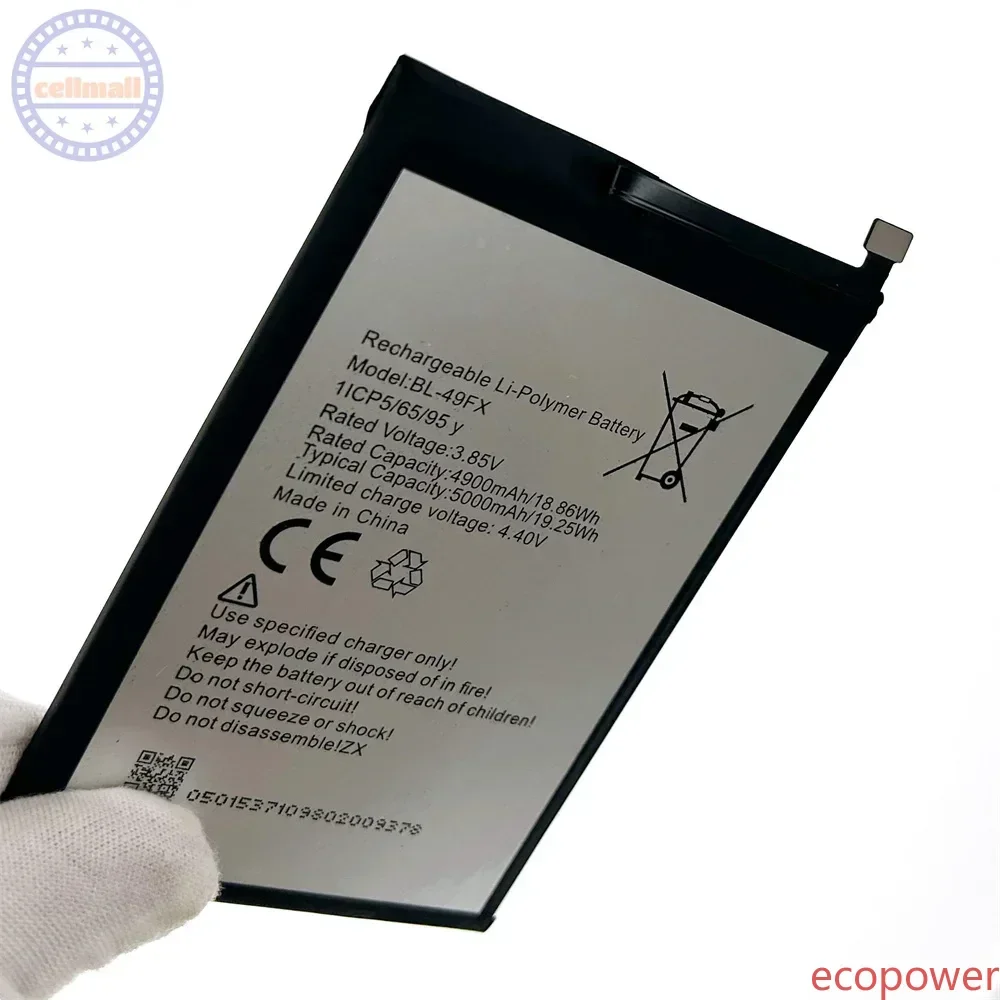 5000mAh Battery BL-49FX For Infinix Hot 8 X650 X650B Hot 9 X655 X656 Note 7 Lite CD6 CD7 KD8 Smart 6 Plus X6823 Hot 10S