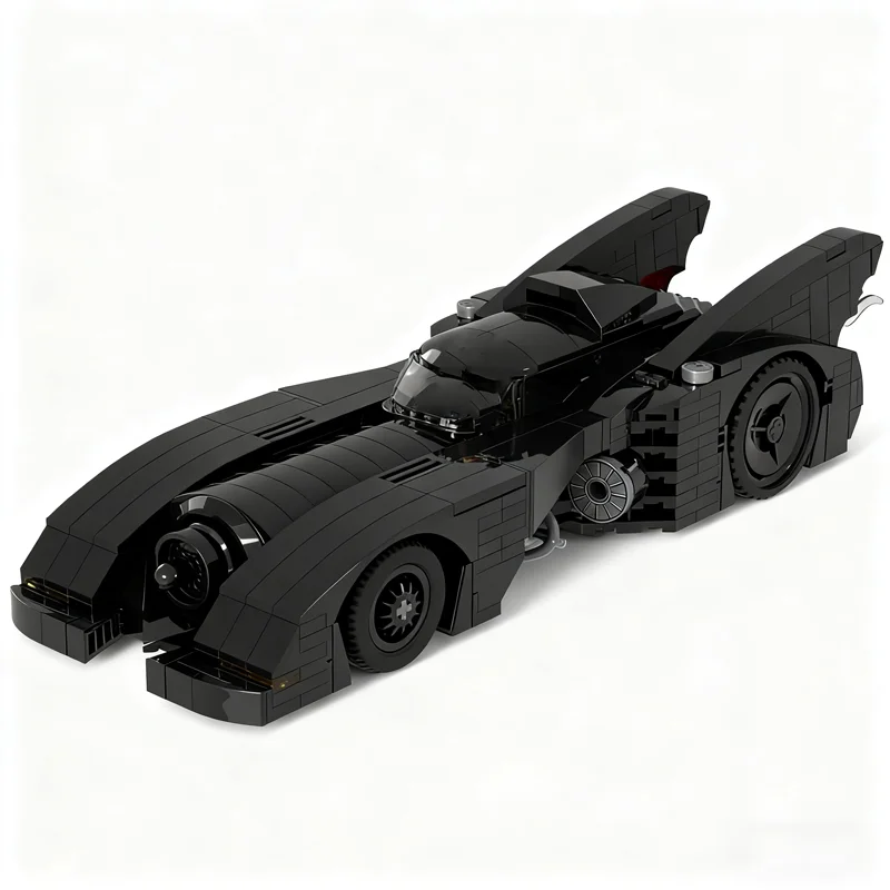 532pcs MOC Batmobile City Champions Super Car Model Building Blocks Construction Toys Christmas Gifts Idea Education Brick view 4