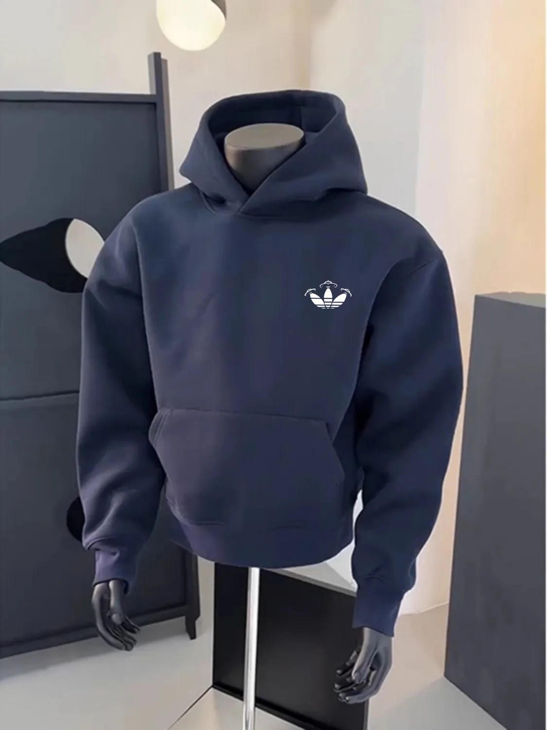 

2024 City Limited Men's long-sleeved hooded sweatshirt, casual wool sweatshirt, sporty style, stylish, fall/Winter