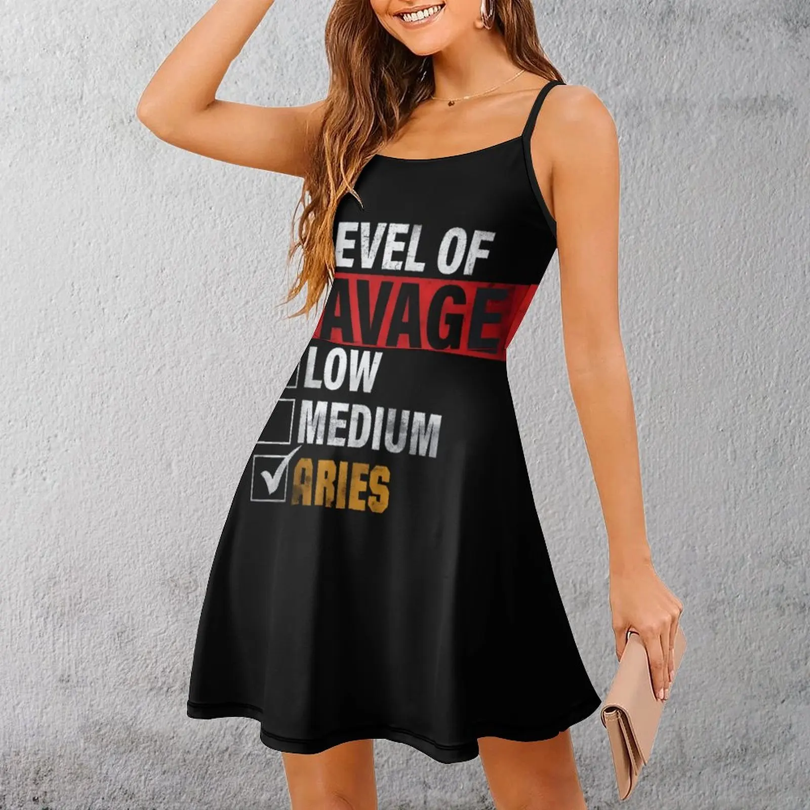 

Экзотическое женское платье, платья Savage Level Cries с принтом, женское платье на бретельках, забавная графика, забавная новинка для отпуска