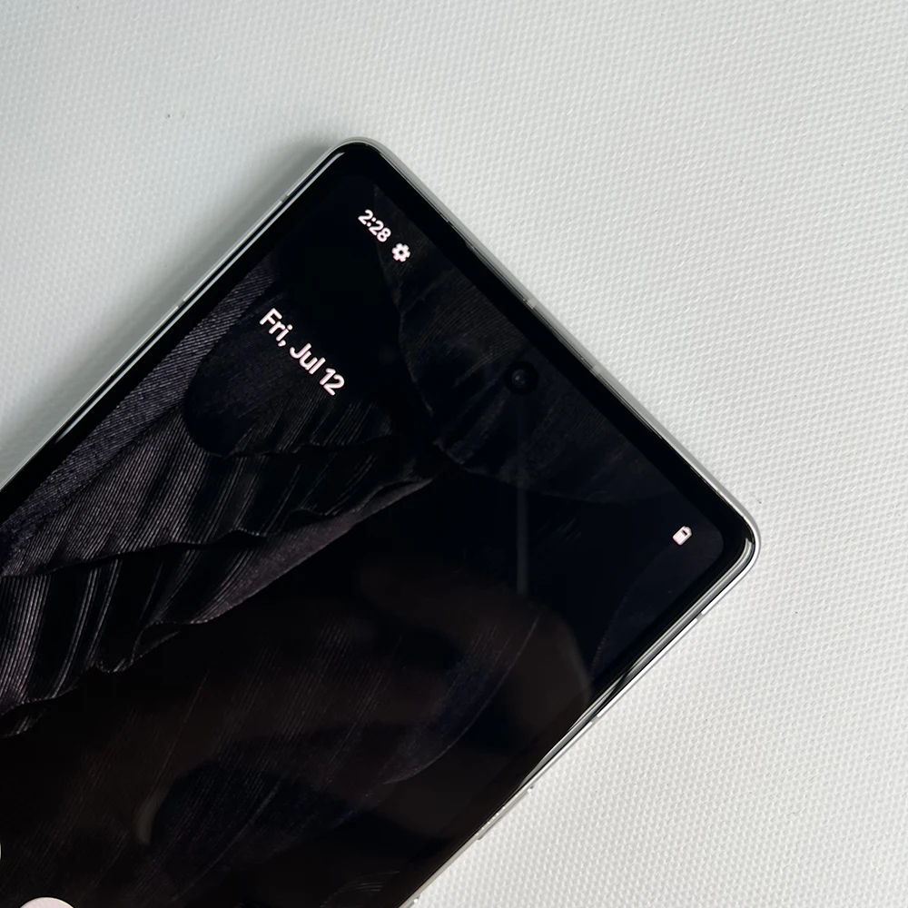 هاتف جوجل بيكسل 7A 5G الأصلي 8GB RAM 128GB ROM 90 هرتز OLED 6.1 "NFC 64MP + 13MP Tensor G2 ثماني النواة أندرويد هاتف ذكي