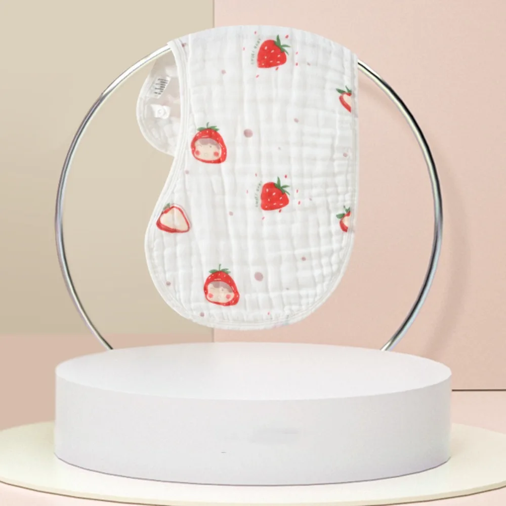 

Марлево-хлопковый детский слюнявчик из мягкого материала, впитывающий материал, полотенце для прорезывания зубов для малышей, приятный для кожи, впитывающий пот, детский нагрудник для кормления