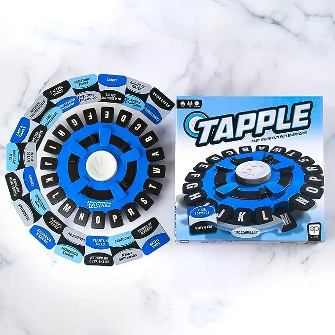 2 шт. семейная настольная игра интеллектуальная буква Crazy Wheel Tapple семейный родитель-ребенок интерактивный Рабочий стол творческий