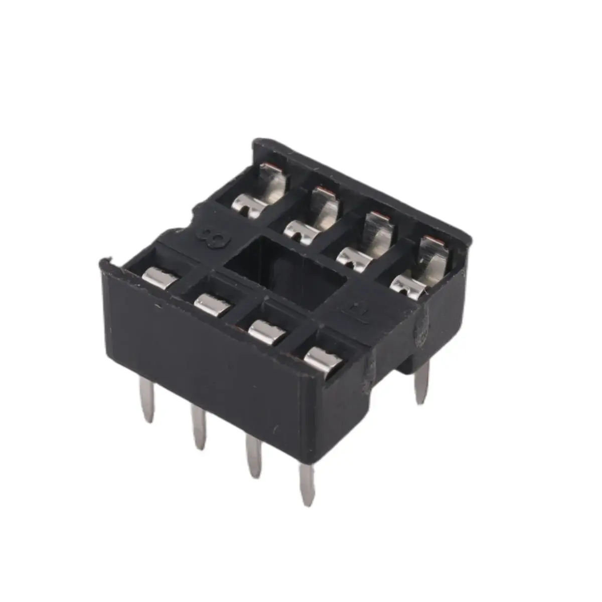 ABZC 8 Pin DIP IC Socket Adaptor Solder Type Socket 2.54mm Pitch for PCB Board 10 Pack