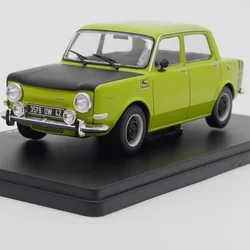 Diecast 1:24 Scale IXO Simca 1000 Rallye 1974 Alloy Vehine Model Finished Simulation Collection Decoration Gift Toys Display