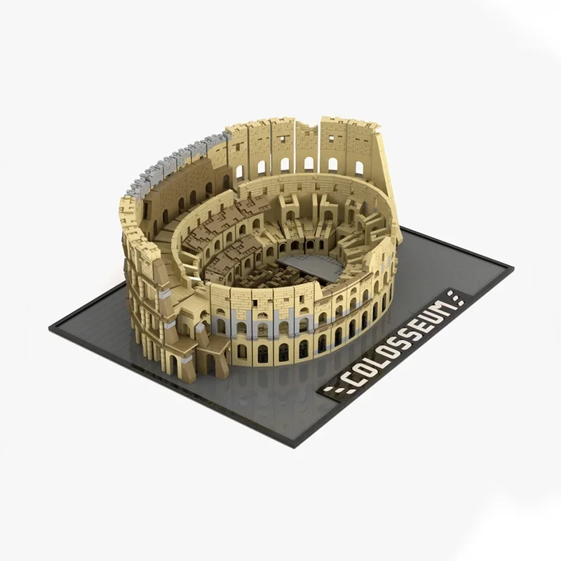 6544pcs MOC The Colosseum Architectureed Model Building Toys Blocks Architecture Assemble Idea Christmas Gift Kids Birthday