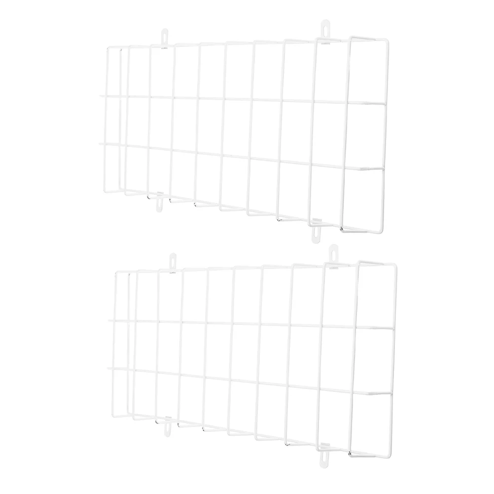 Grille de protection de panneaux d'éclairage d'urgence, couvercle en métal de sortie, indicateur de remplacement, protection de fil blanc, 4000X1750X320CM, 2 pièces