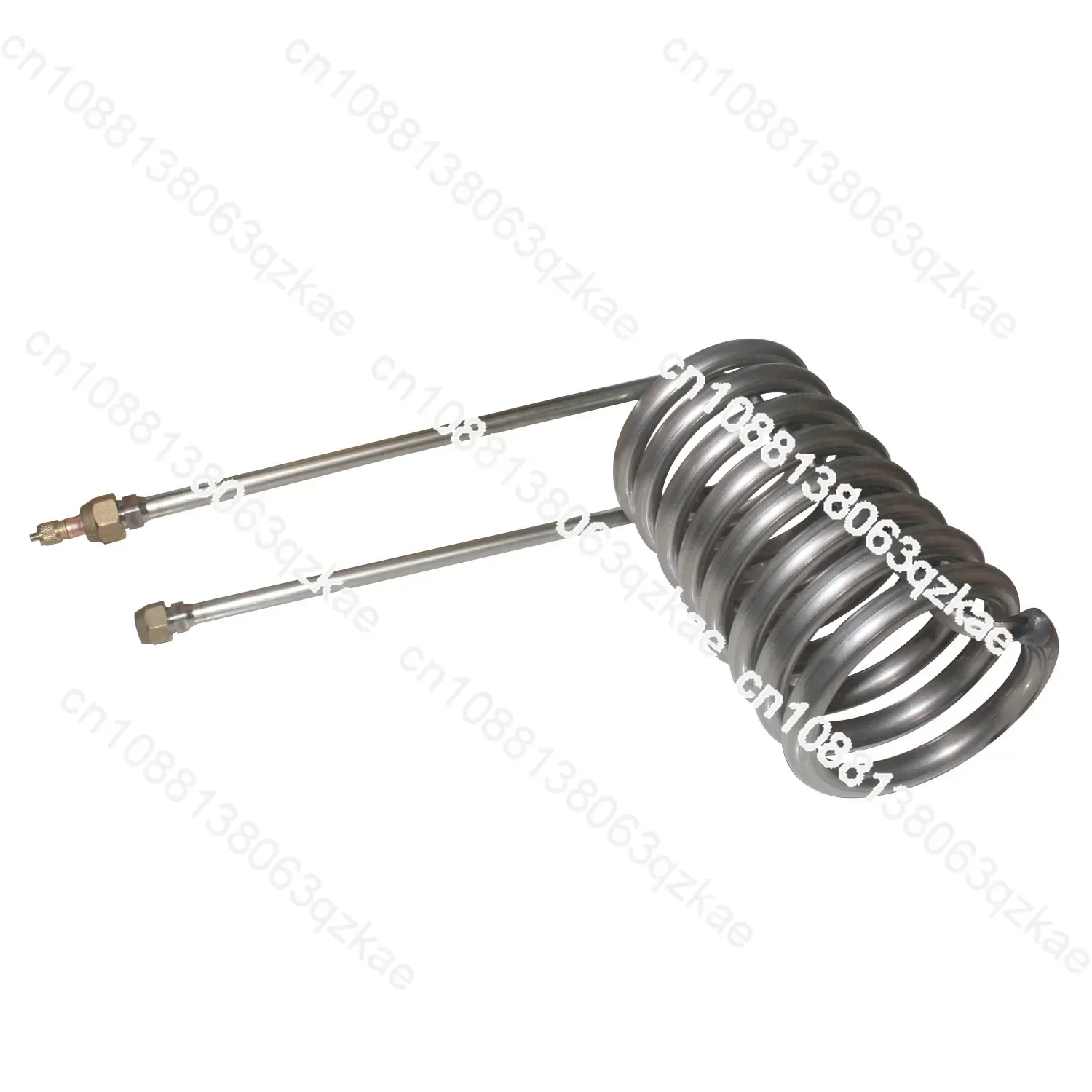 

1PC Titanium tube Coil Evaporator 1P-2P Refrigeration titanium tube for aquarium fish tank chiller replacement heat exchanger