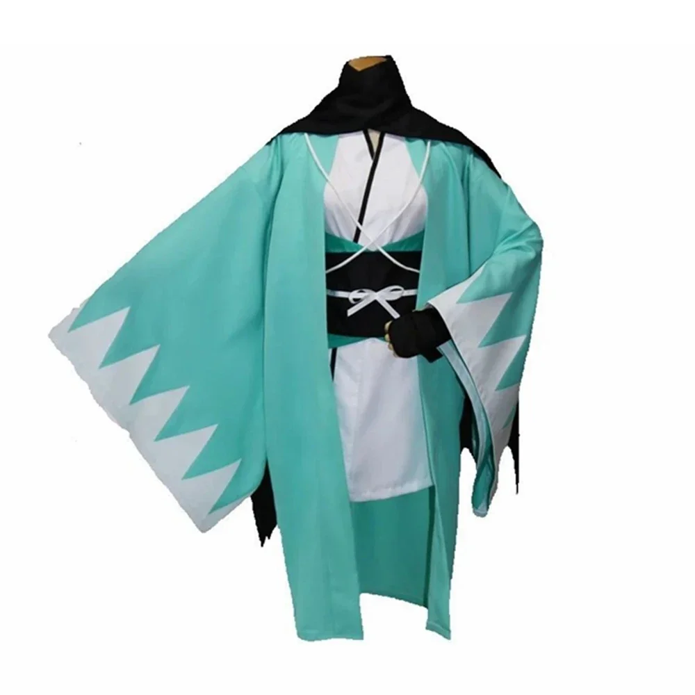 

Unisex Anime Cos Okita Souji Saber Cosplay Costumes kimono Set Custom Size