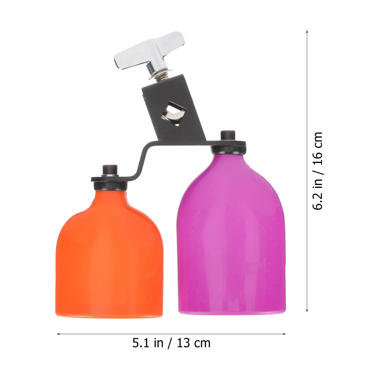 

Drum Kit Cowbell Accessory High Low Tone Block Drum Percussion Instrument Strong Material Resistant to Deformation Long Lifespan