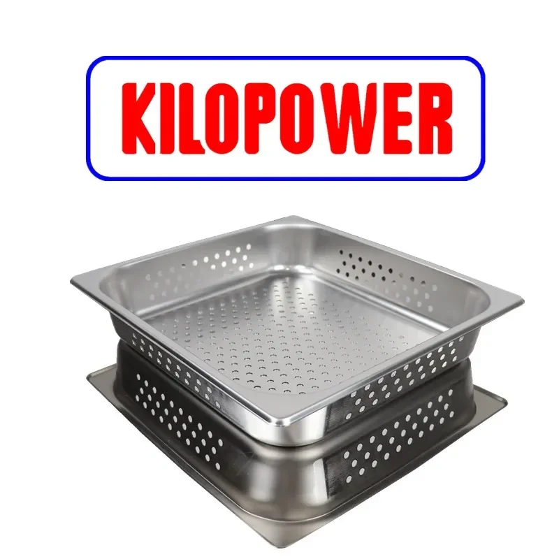 Rational Perforated containers Combi Oven 2/3GN Stainless Steel Deep Plate with Holes 354*325*65mm