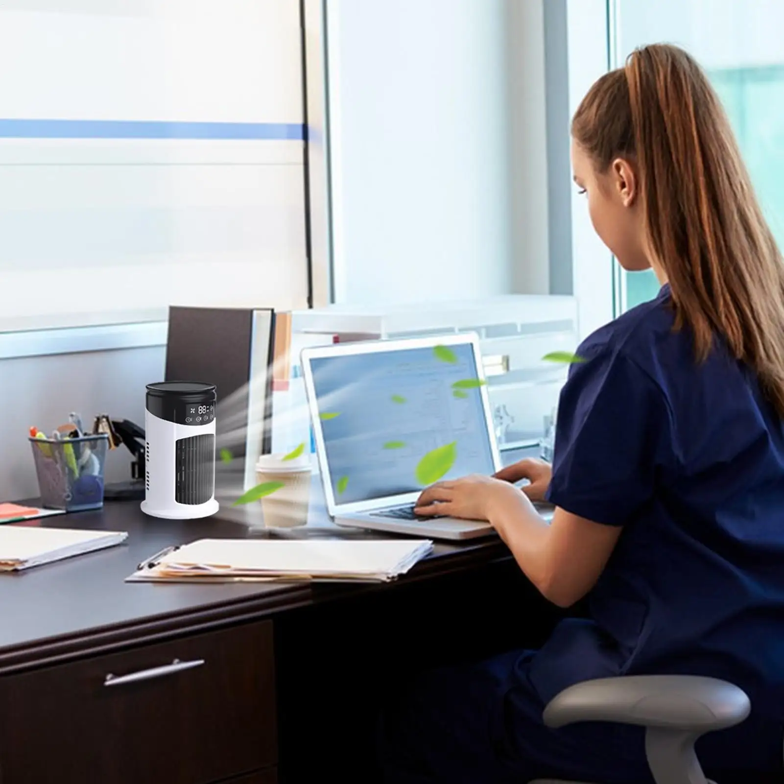 

Портативный воздушный охладитель, кровать, кондиционер, охлаждающий вентилятор для комнаты, 6-скоростной регулируемый охлаждающий вентилятор, тихий увлажнитель для студийной кухни