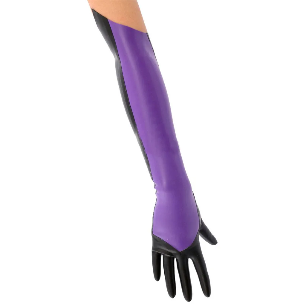 Upper Arm-Length Rubber Latex gloves in various sizes and colours Cosplay Party