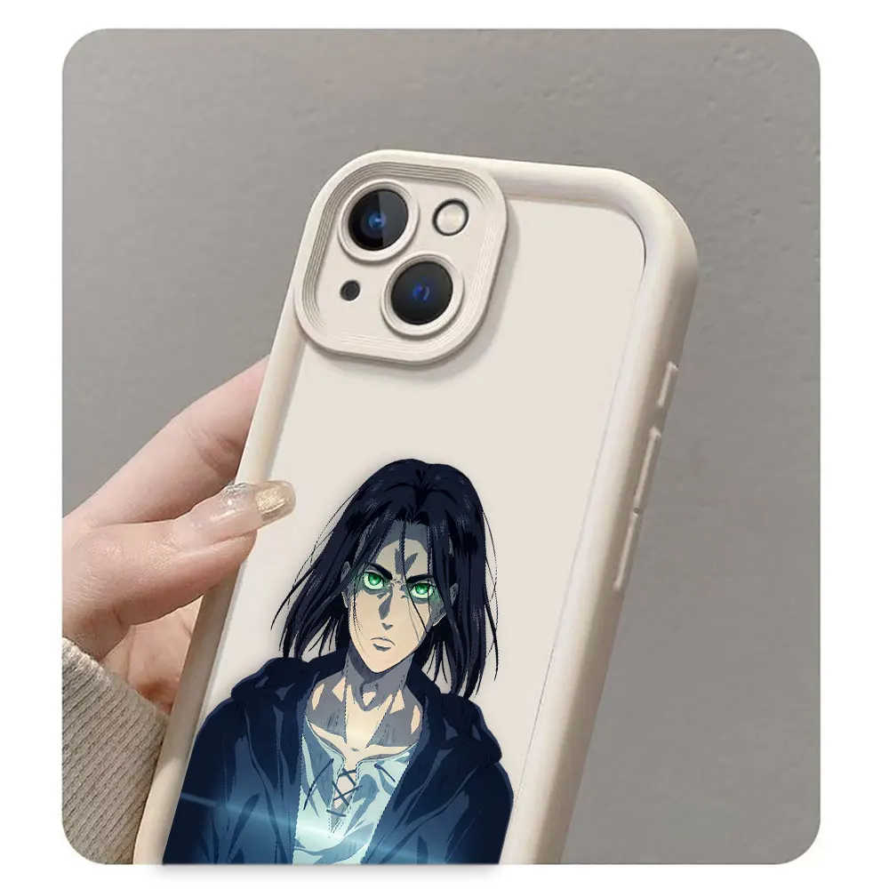

A-Attack On T-Titan Eren Phone Case For Infinix SMART SPARK 5 7 9 10 20C 30C CAMON 20 30 40 POP 8 POVA 6 NEO ITEL P55 A70 Case