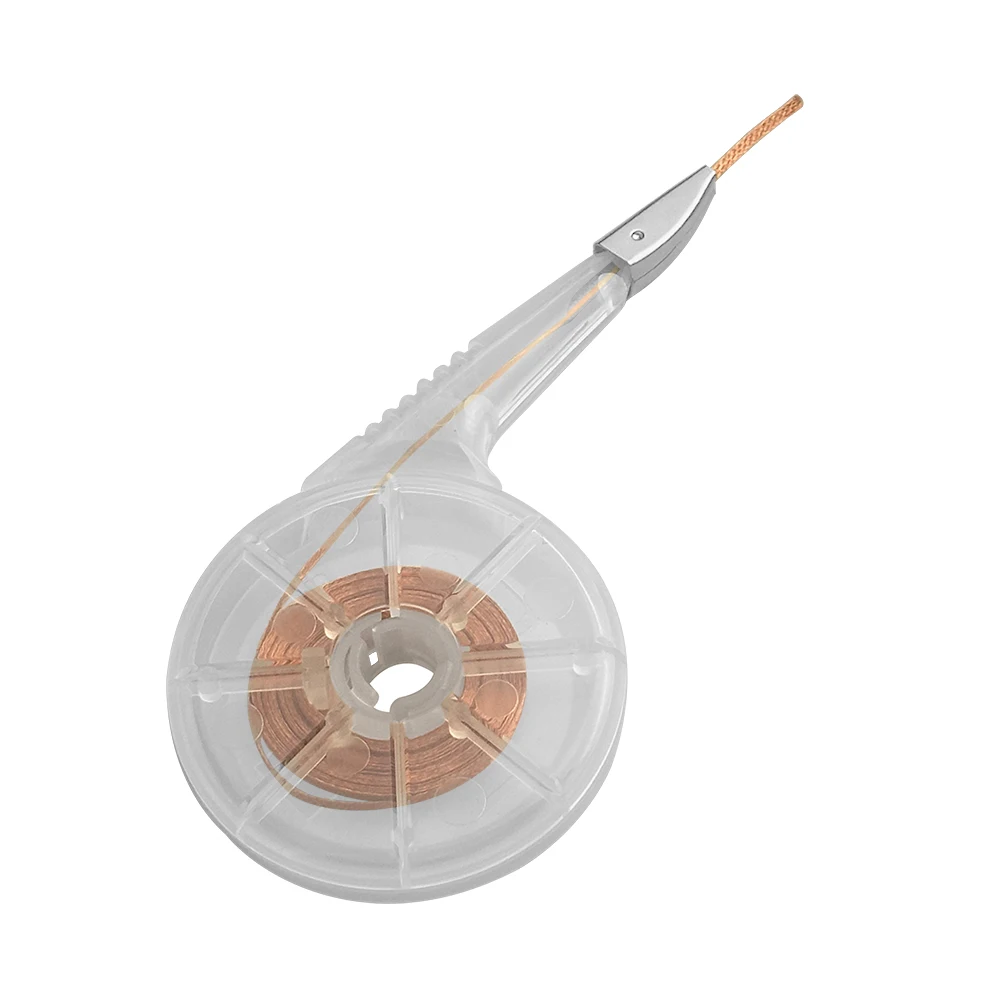 Starkes Entlötgeflecht, 1,5/2,0/2,5/3,0/3,5/4 mm Breite, 3 m Länge, Saugzinn-Lötentferner, Dochtdraht, BGA-Lötreparaturwerkzeuge – Detail 7
