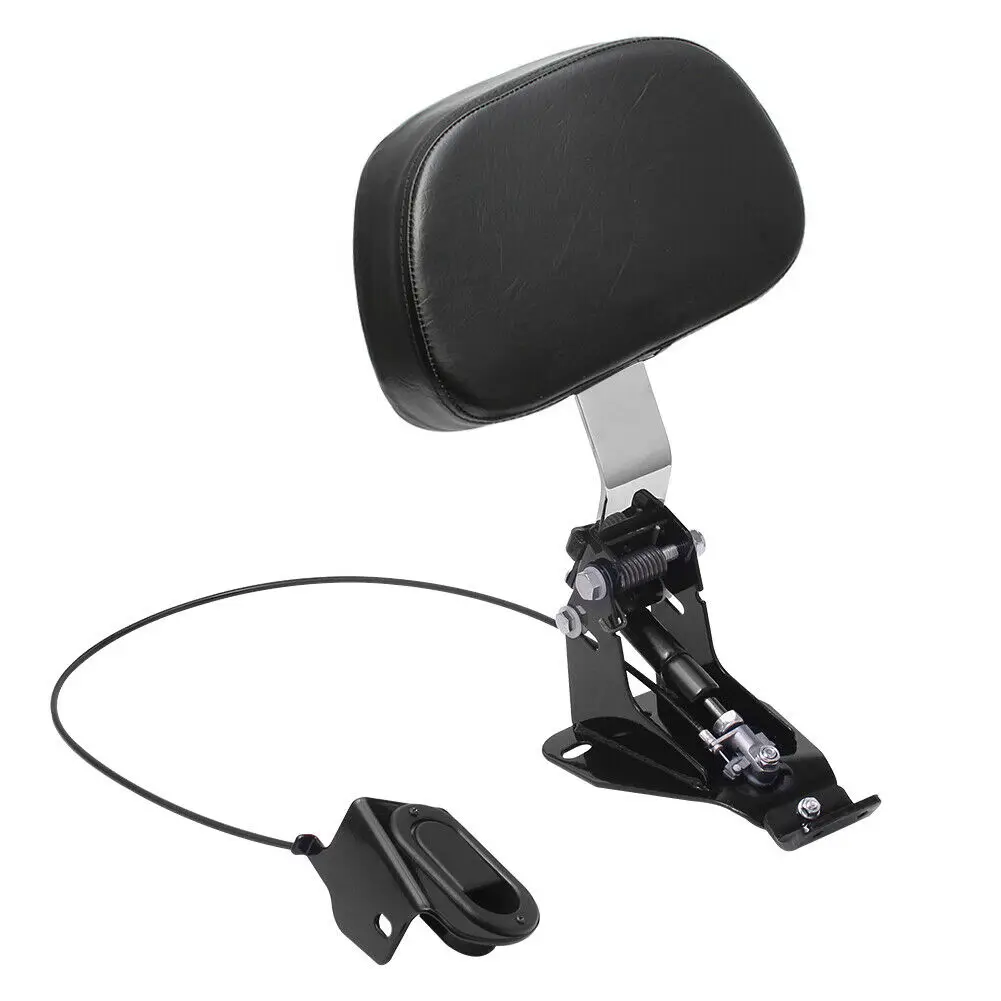 Motorcycle accessories: Harley Glide Street Gliding Hydraulic Adjustment Driver Backrest Middle Backrest