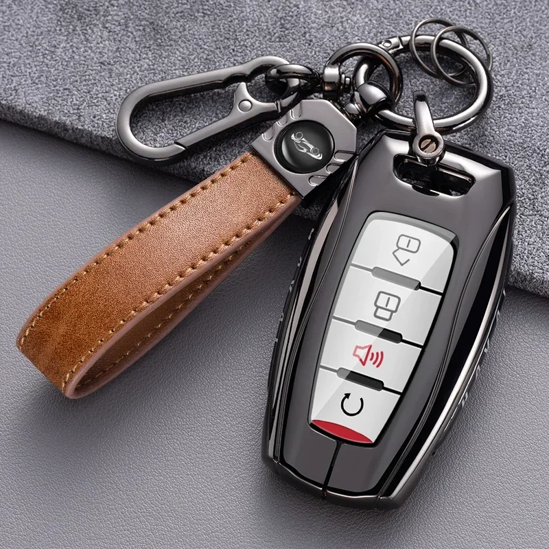 

Alloy Key Case For Haval F7x H6 2023 Accessories Car Key Cover Keychain For Haval Jolion Joico Jollein F7 H6 Jolyon F7H Dargo