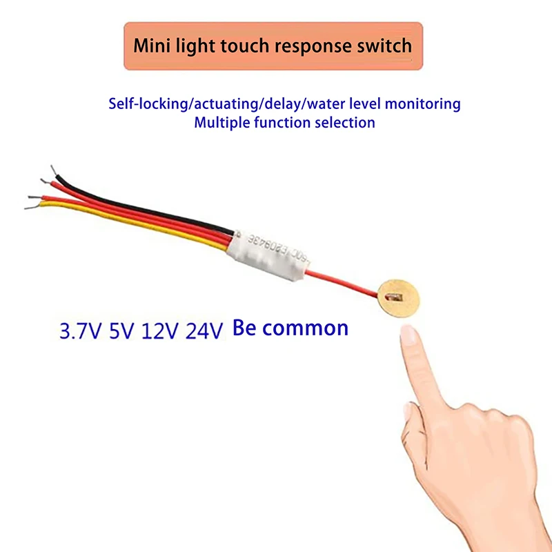 Touch Screen Switch Module TouchPad DC3.7V 5V 12V 24V 2.5A DIY Smart Home Touch On/Off Switch For Water Level Monitor