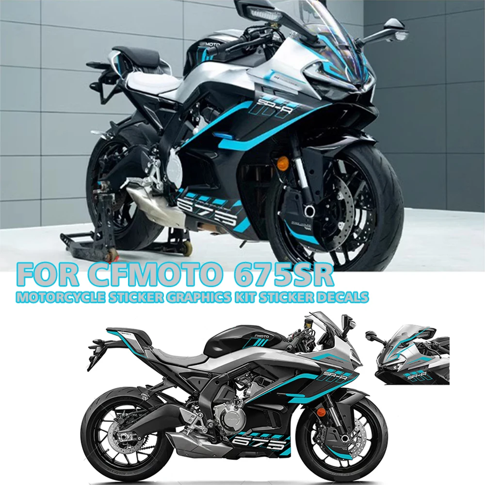 

Motorcycle Full Body Sticker Graphics kit Sticker Decals Decoration Protect Stickers For CFMOTO 675SR 675SRR 675SR-R 675 SR