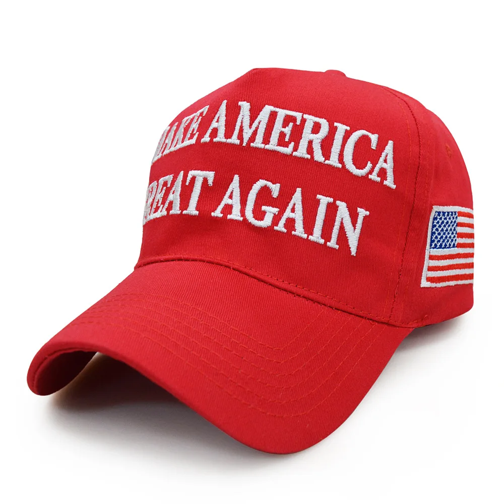 Man Woman Baseball cap America 45th US presidential election Sun Hat Trump selected make America great again USA Flag caps