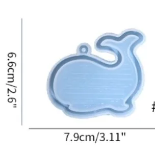 Silicone Quicksand Shaker Mold for DIY Jewelry Making