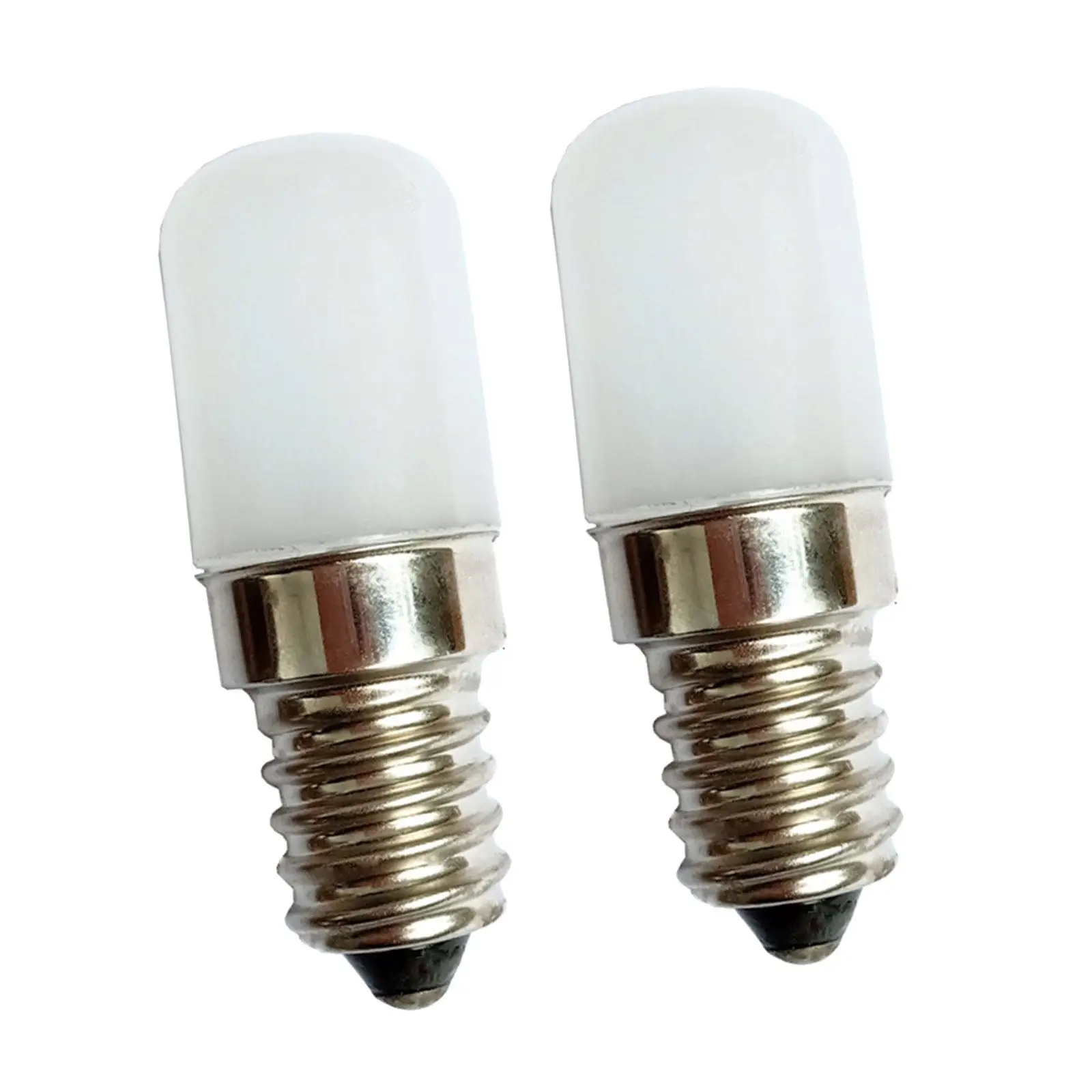 2x E14 6500K Professional Replaces Spare Parts Refrigerator Cabinet Light for Refrigeration Refrigerator Kitchen Home Spare Part