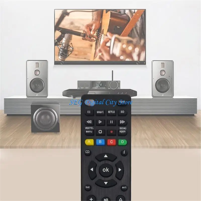 

U75B RCG008 Remote Control Television Remote for Multiple Television Models User Friendly Fast Responses Performances