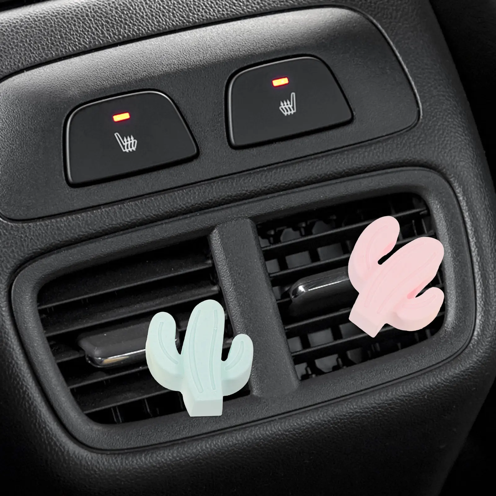 

Набор из 3 ароматизаторов для автомобиля в форме кактуса: умный освежитель воздуха с эфирными маслами для милого интерьера авто