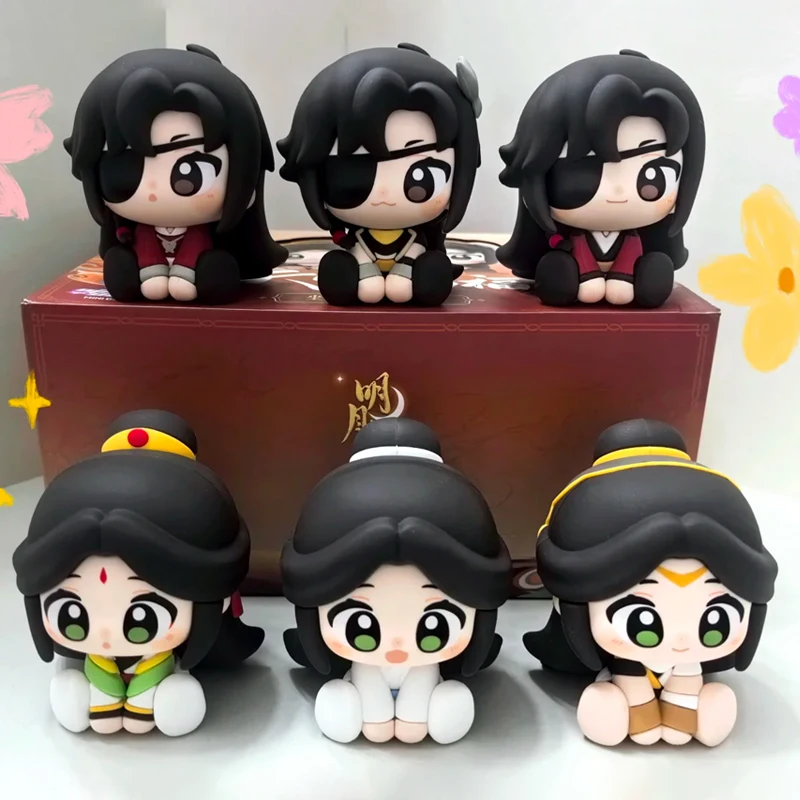 

Tian Guan Ci Fu Blind Box Heaven Officials Blessing Bright Moon Loulan Blind Doll TGCF Hua Cheng Xie Lian Mystery Box Figure Toy