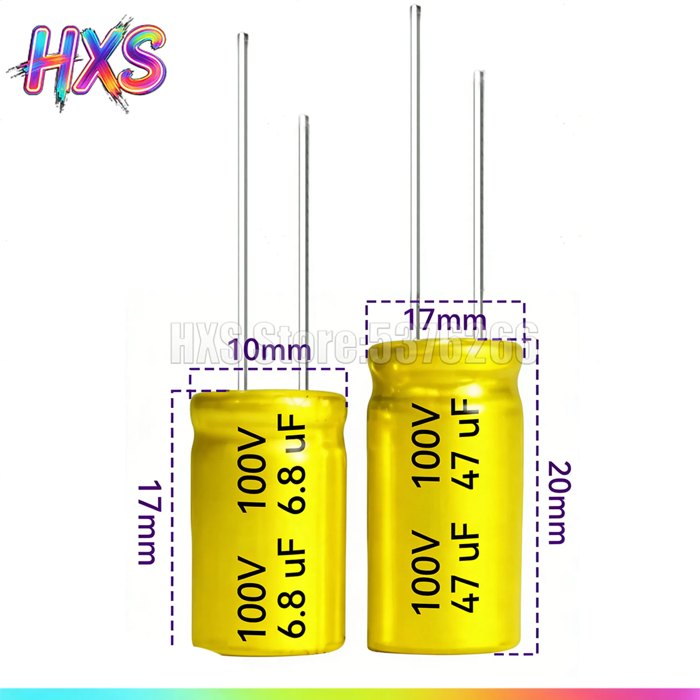 10PCS 100V 1UF 1.5UF 2.2UF 3.3UF 4.7UF 5.6UF 6.8UF 33UF Audio Capacitor Non Polarity Frequency Divider Crossover Polypropylene