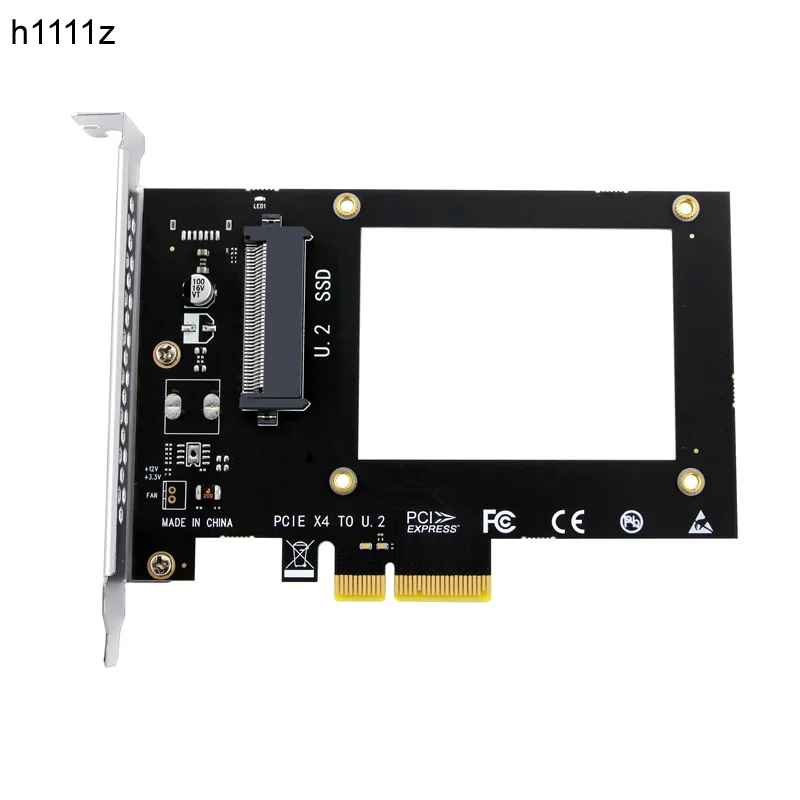 U.2 To PCIE X4อะแดปเตอร์ Riser PCI Express Gen3.0 4X 8X 16X Slot Universal Board 4000เมกะไบต์/วินาที PCI-E U.2 SSD แปลงบัตร