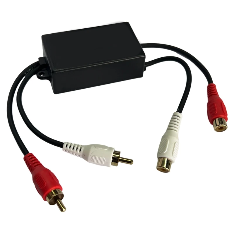 إلغاء الصوت عازل الصوت الضوضاء الحالية عازل الصوت مرشح عازل الصوت ستيريو Rca المعزل