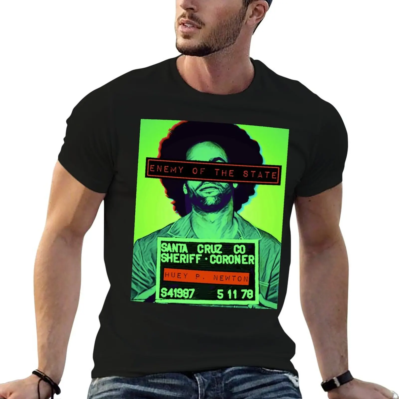 

t T-Shirt P. 100% cotton shirts shirt man essential t Newton (NG) Huey