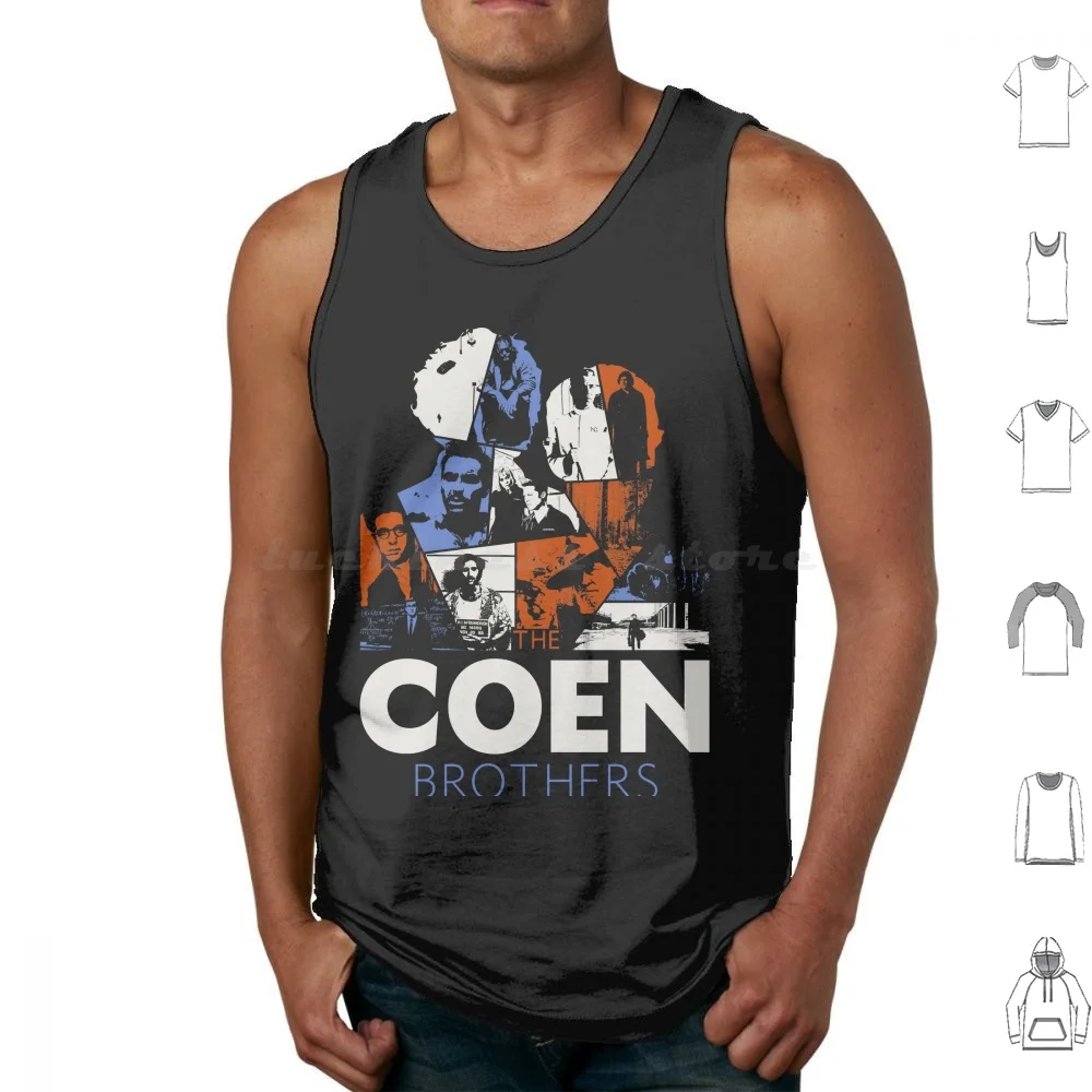 The Coen Brothers Tank Tops Print Cotton Coen Brothers Coen Brothers Brother Filmmakers Directors Artists Movies Films