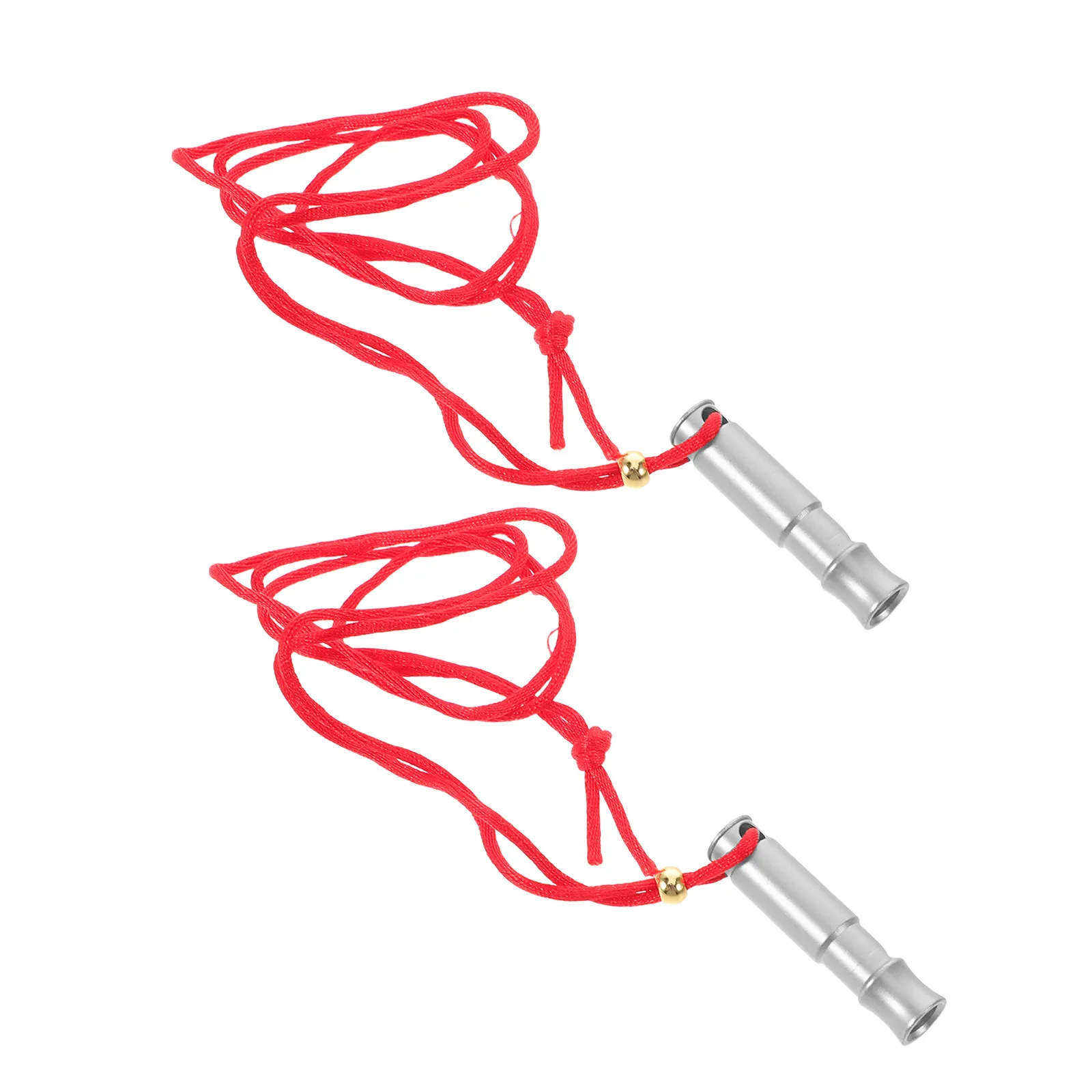 2 Pcs Emergency Survival Feature Whistle Safety Whistles Outdoor Camping Signal