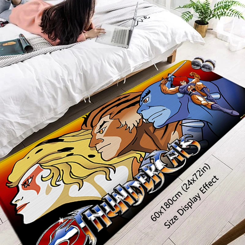 Bath Rug Entrance Doormat Bedside Thundercats Cartpet Living Room Rugs Foot Carpet BFloor Mats Non-slip Hallway Mat Home Decor