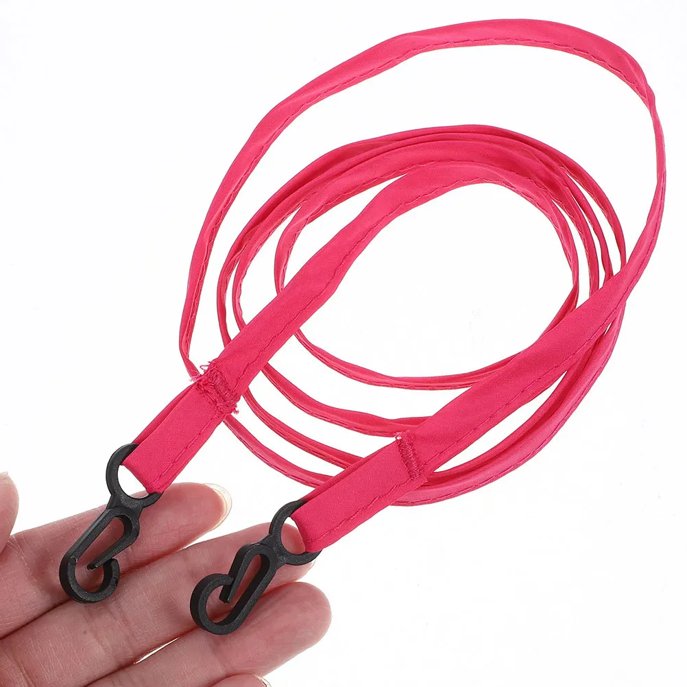 2 قطعة القفاز لحامل القفازات خفيف الوزن الحبل الرقبة معلقة حزام مكافحة خسر للتزلج على الجليد