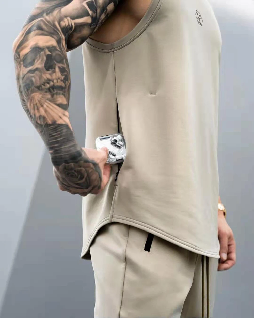 Mens Cotton Sleeveless Vests Z - Sleeveless Undershirt 评论和价格