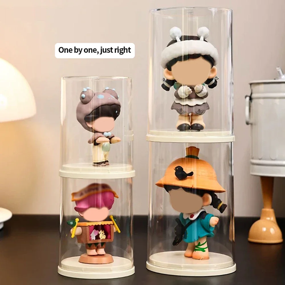 

Transparent Dust-proof Blind Box Toy Storage Display Boxes Organizer Box Desktop Display Handmade Display Collectibles