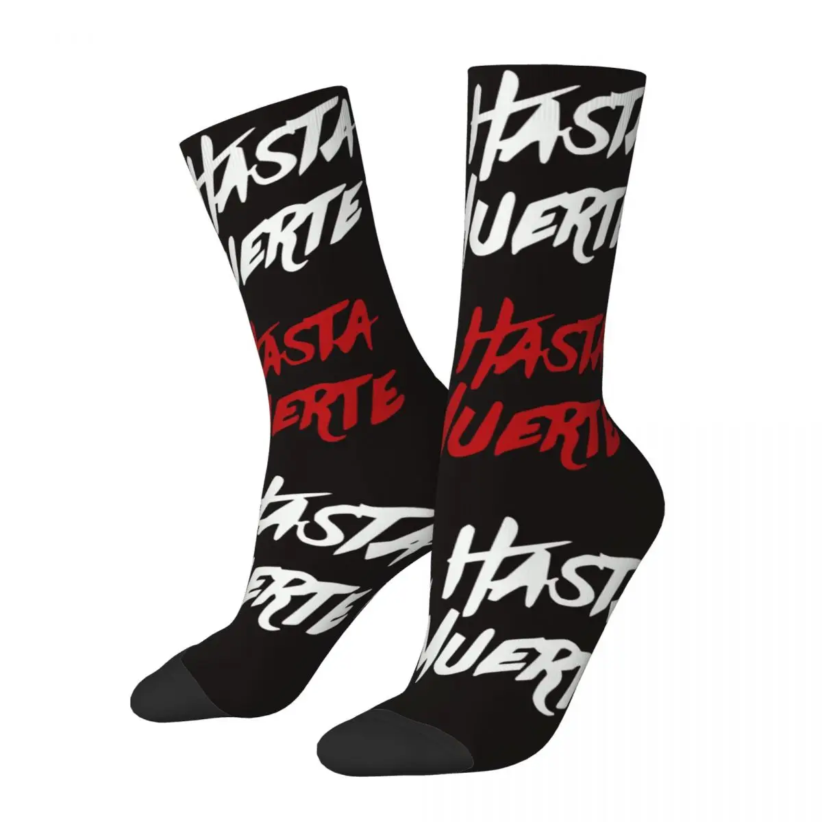 

Real Hasta La Muerte Merch Real Hasta La Muerte Men Women Socks Motion Beautiful Spring, Summer, Autumn